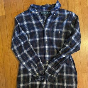 Ralph Lauren flannel, size small